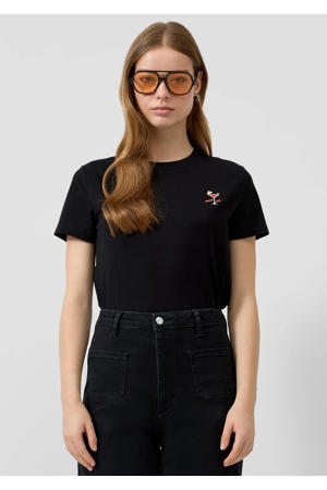 T-shirt zwart