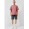 QS relaxed T-shirt roze