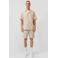 QS relaxed casual overhemd beige