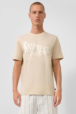 regular T-shirt beige