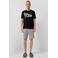 QS regular T-shirt zwart