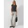 QS top broderie zwart