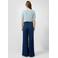 QS high waist flared jeans dark blue denim