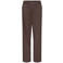 KIDS ONLY GIRL straight casual broek met textuur donkerbruin
