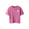 NAME IT KIDS T-shirt met backprint roze