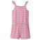 NAME IT KIDS gestreepte regular playsuit roze