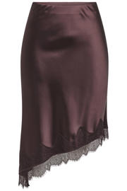 thumbnail: Bruine dames ONLY midi rok gemaakt van polyester