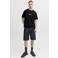 JACK & JONES ORIGINALS relaxed T-shirt met backprint zwart