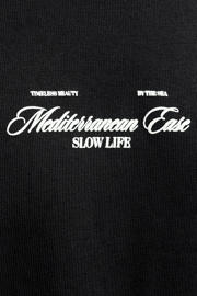thumbnail: JACK & JONES ORIGINALS relaxed T-shirt met backprint zwart