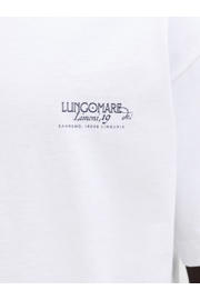 thumbnail: JACK & JONES ORIGINALS relaxed T-shirt met backprint wit