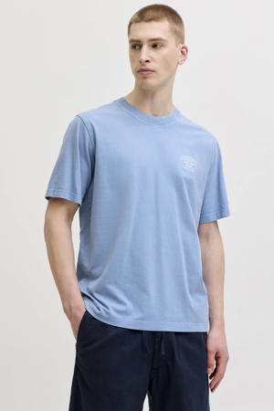relaxed T-shirt blauw