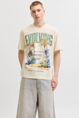relaxed T-shirt beige
