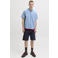 JACK & JONES ORIGINALS relaxed casual overhemd light blue denim
