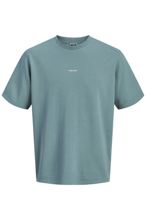 relaxed T-shirt blauw