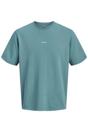 relaxed T-shirt blauw