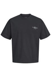 thumbnail: JACK & JONES ORIGINALS relaxed T-shirt met backprint zwart