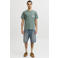 JACK & JONES PREMIUM regular T-shirt met backprint groen