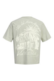 thumbnail: JACK & JONES ORIGINALS relaxed T-shirt met backprint groen