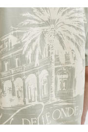 thumbnail: JACK & JONES ORIGINALS relaxed T-shirt met backprint groen