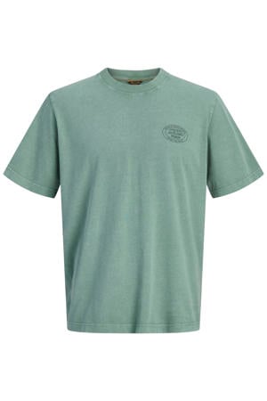 relaxed T-shirt groen