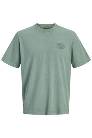 relaxed T-shirt groen