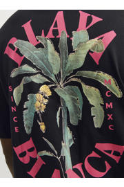 thumbnail: JACK & JONES ORIGINALS oversized T-shirt met backprint zwart
