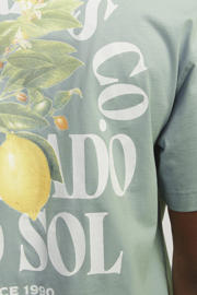 thumbnail: JACK & JONES ORIGINALS oversized T-shirt met backprint groen