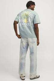 thumbnail: JACK & JONES ORIGINALS oversized T-shirt met backprint groen