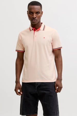 slim polo zalm