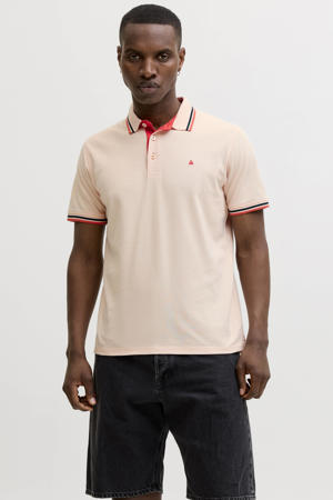 slim polo zalm