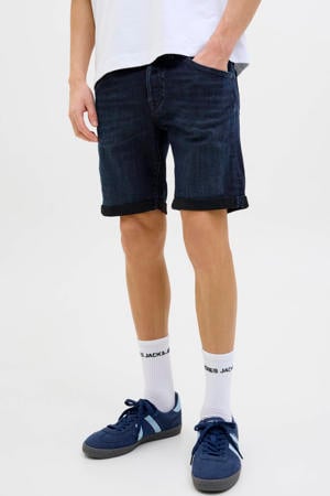 JJIRICK JJFOX denim regular short dark blue denim