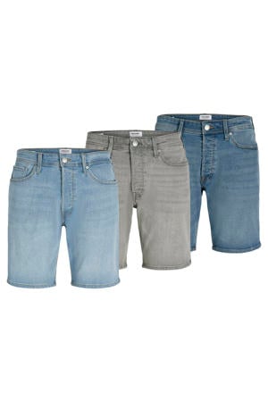 JJIRICK JJORIGINAL denim regular short - (set van 3)