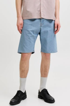 JJIALEX JJORIGINAL baggy short light blue denim