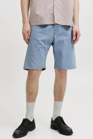 JJIALEX JJORIGINAL baggy short light blue denim