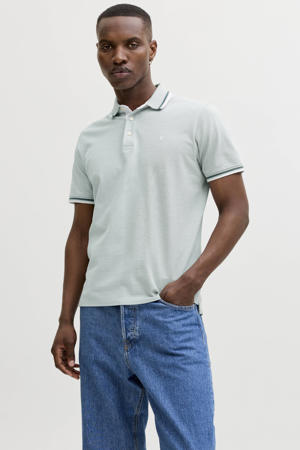 slim polo mintgroen