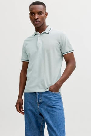 slim polo mintgroen