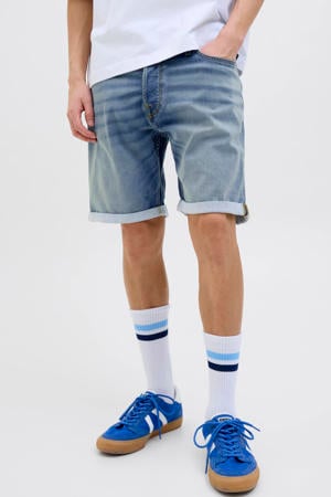 JJIRICK JJICON denim regular short blue denim