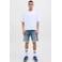 JACK & JONES JEANS INTELLIGENCE regular fit denim short - blauw denim