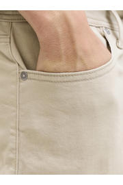 thumbnail: JACK & JONES PANTS STUDIO JPSTRICK regular casual short beige
