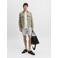 JACK & JONES PANTS STUDIO JPSTACE relaxed chino short met linnen groen