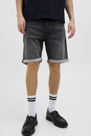 JJIRICK JJICON denim regular short black denim