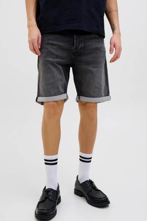 JJIRICK JJICON denim regular short black denim
