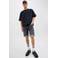 JACK & JONES JEANS INTELLIGENCE regular fit denim short - 062 black denim