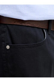 thumbnail: JACK & JONES PANTS STUDIO JPSTRICK regular casual short donkerblauw