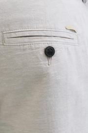thumbnail: JACK & JONES PANTS STUDIO JPSTACE relaxed chino short met linnen zand