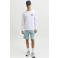 JACK & JONES PANTS STUDIO JPSTGORDON regular sweatshort blauw