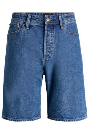 JJIALEX JJORIGINAL baggy short medium blue denim
