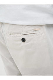 thumbnail: JACK & JONES PANTS STUDIO JPSTACE relaxed chino short met linnen ecru