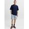 JACK & JONES PANTS STUDIO JPSTFURY regular chino short blauw