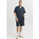 JACK & JONES PANTS STUDIO JPSTJAIDEN relaxed gestreepte casual short gebreid